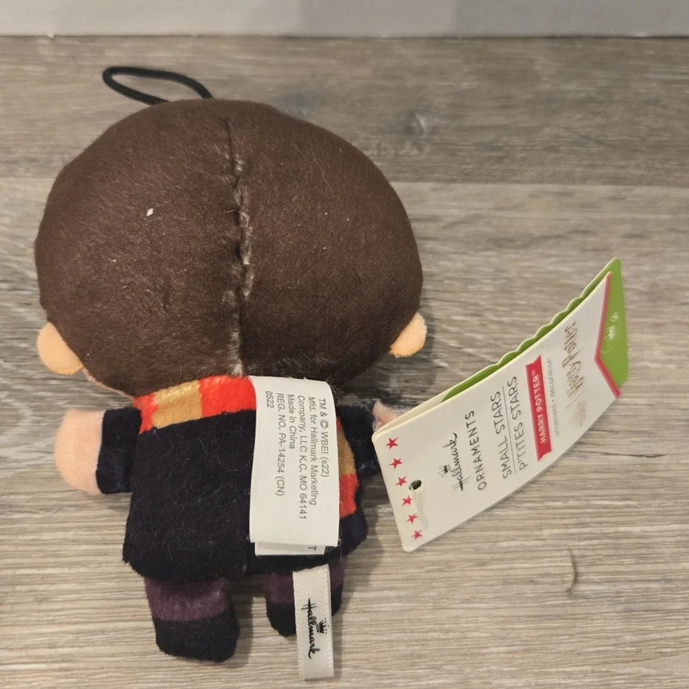 Harry Potter Small Stars‎ Plush Keychain By Hallmark Stuffed Animal Ornament NEW